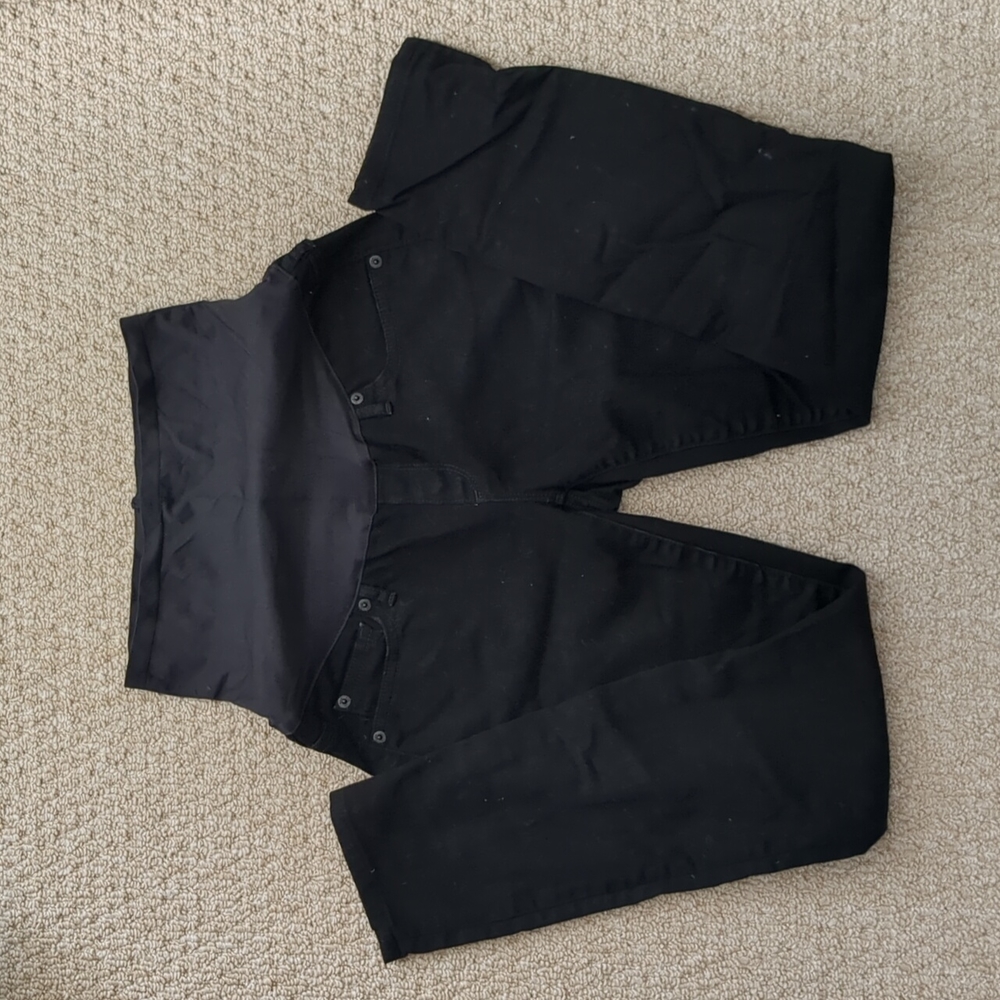 Gap Maternity skinny jeans, True Skinny, black size 26